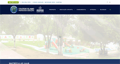 Desktop Screenshot of colegioalamo.com.br